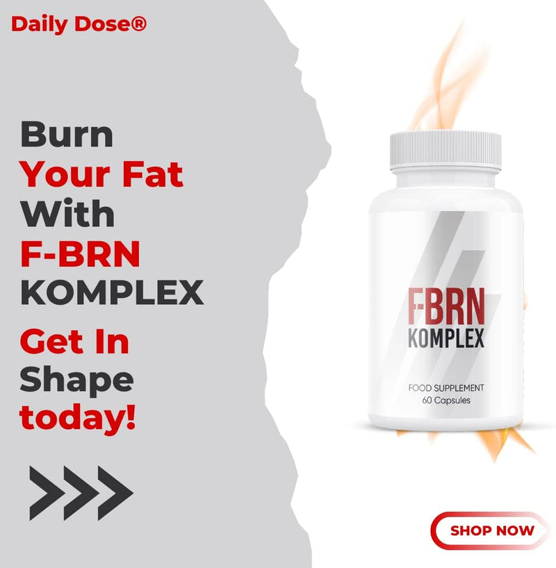 FBRN Komplex Weight Loss Support 60 Capsules, for Men & Woman 1 Month Supply - DAILY DOSE