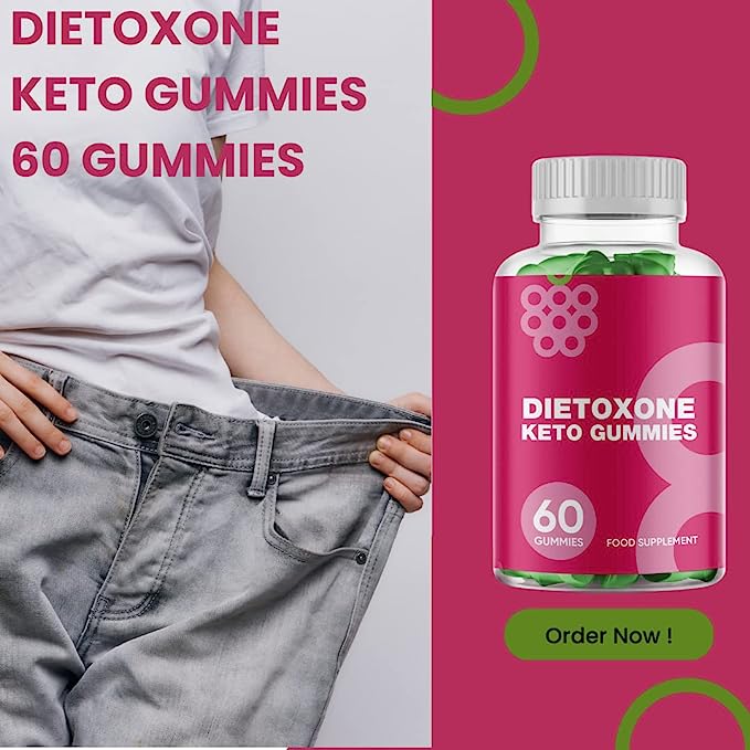 DIETOXONE Keto Advanced Weight Loss Fat Burner 60 Gummies 1