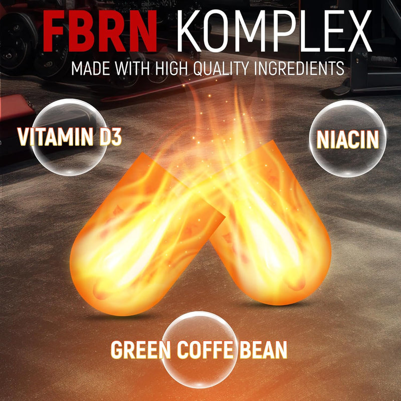 FBRN Komplex Weight Loss Support 60 Capsules, for Men & Woman 1 Month Supply - DAILY DOSE